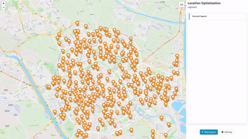 Optimizing WasteContainer Location