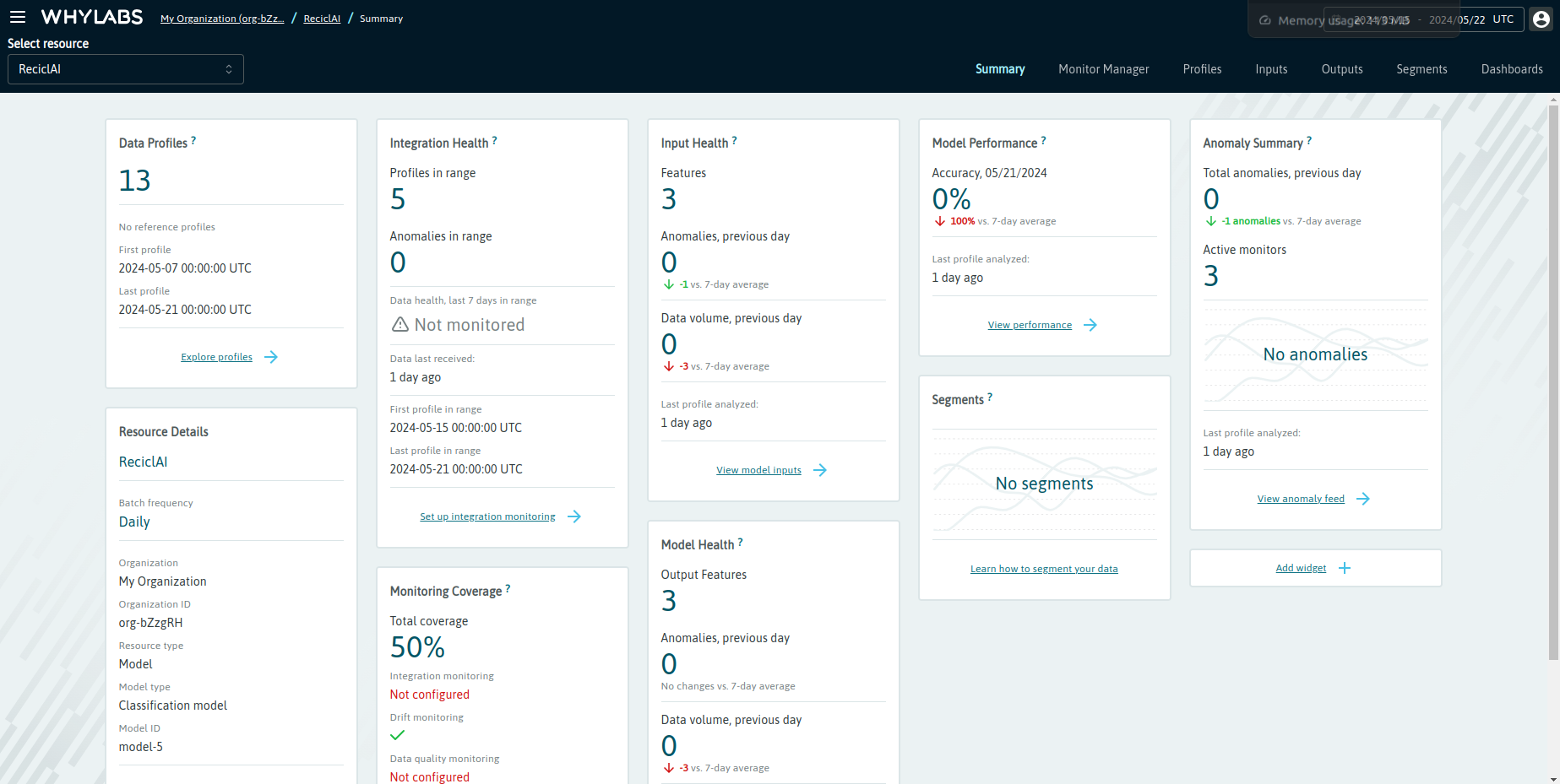 Logging interface